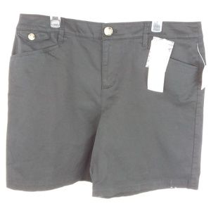 Charter Club Shorts Black Classic Fit NWT -29